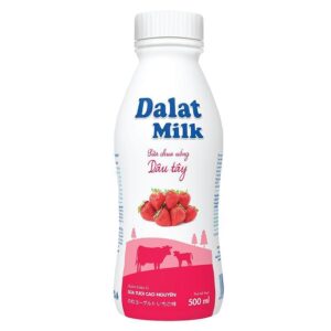 Sữa Chua Uống Dalat Milk Dâu Tây 500ml