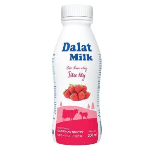 Sữa Chua Uống Dalat Milk Dâu Tây 200ml