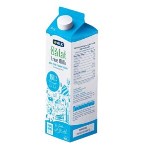 Sữa Thanh Trùng Đà Lạt True Milk 950ml - Không Đường