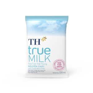 Sữa Tươi Tiệt Trùng Nguyên Chất TH true MILK 220ml